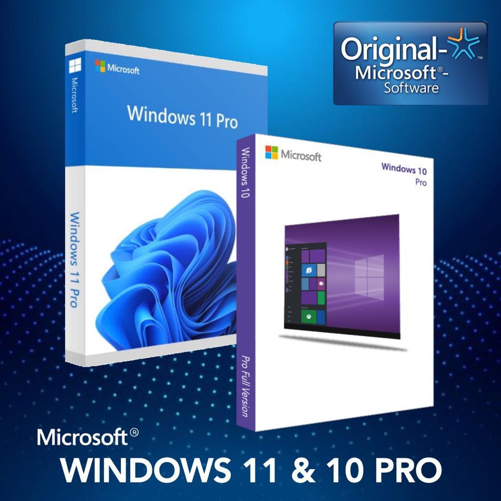 ORIGINAL Microsoft Windows 11 PRO Home and 10 Home Professional