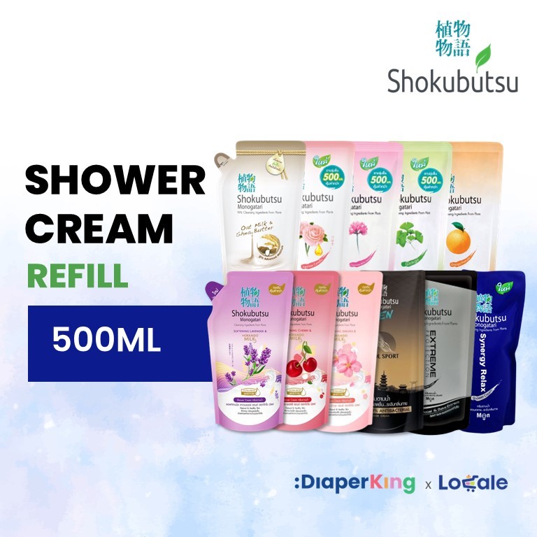 Shokubutsu Monogatari Body Wash Refill (500ML)