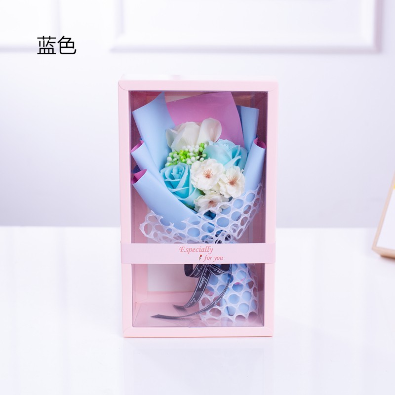 藍色櫻花玫瑰(禮盒款)