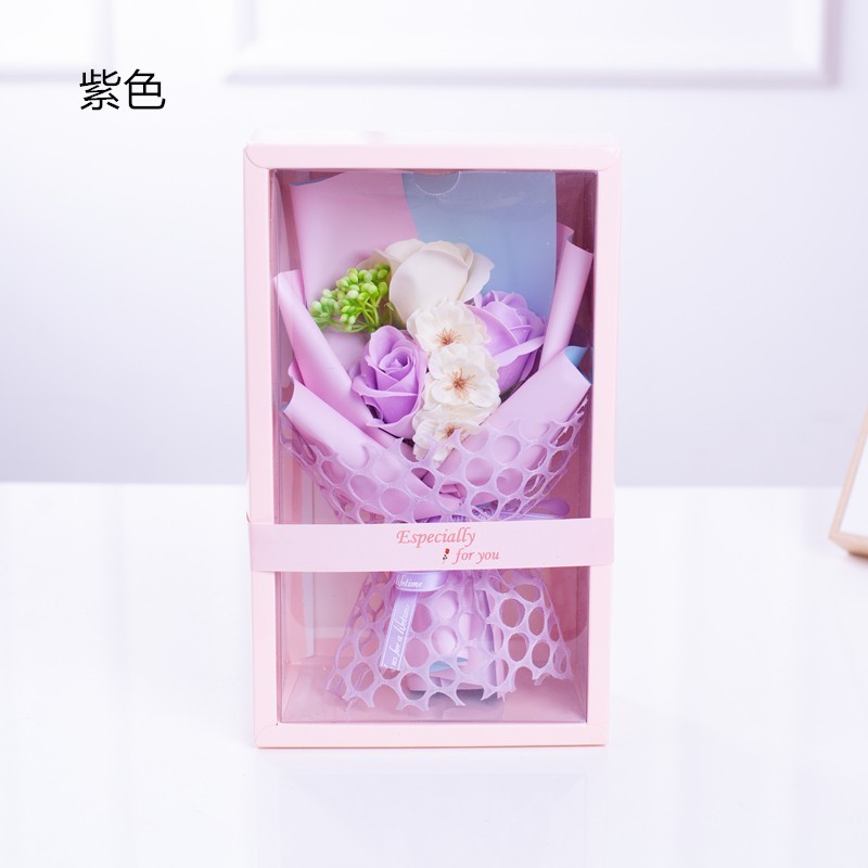 紫色櫻花玫瑰(禮盒款)