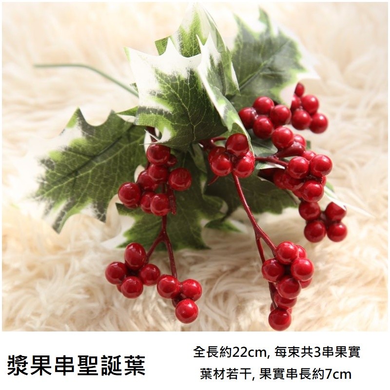 小漿果串聖誕葉