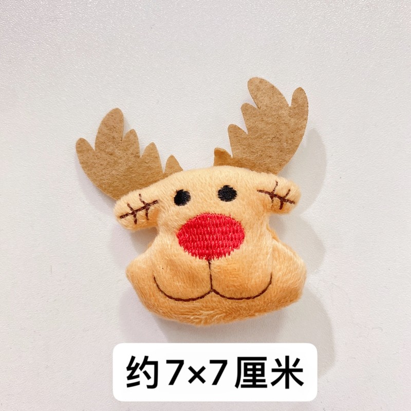 聖誕麋鹿胸針(1個)