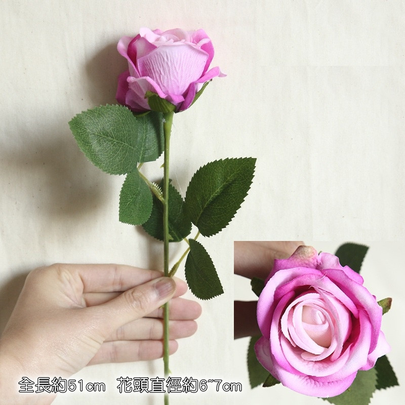 單枝玫瑰❰深粉❱