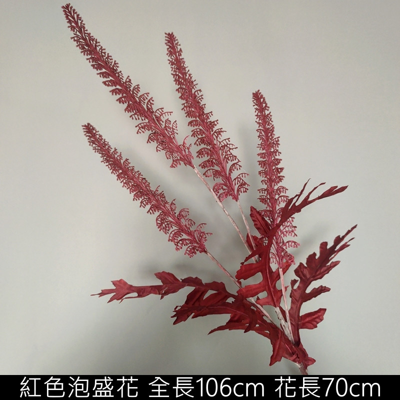 紅色泡盛花