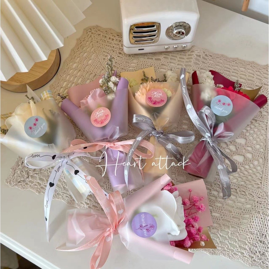 台灣現貨【迷你香皂花束】玫瑰康乃馨向日葵 小巧送禮不負擔 畢業生日告白 畢業花束 謝師禮物 生日禮物