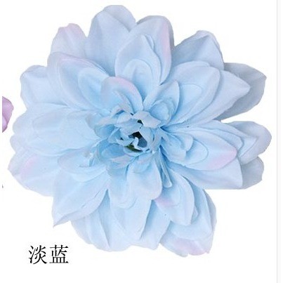 <淡藍>12cm大麗花4朵