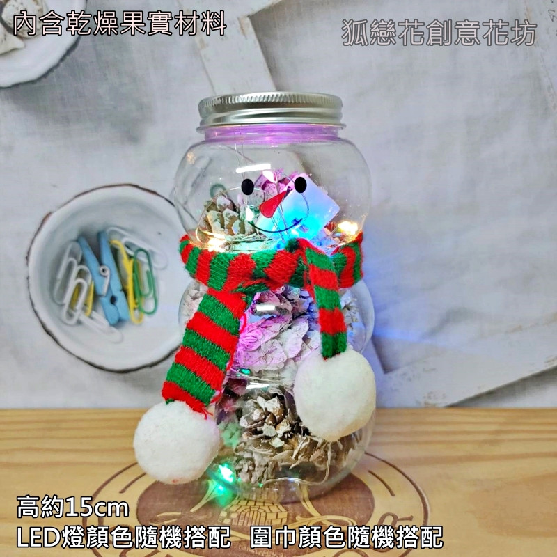 LED松果雪人
