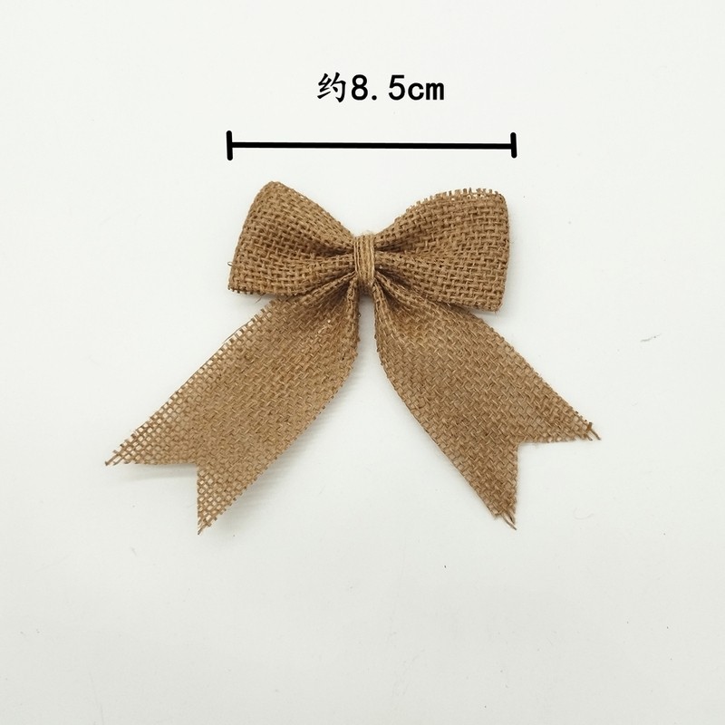 4cm寬＃麻質蝴蝶結(1入),實際數量以選項為主