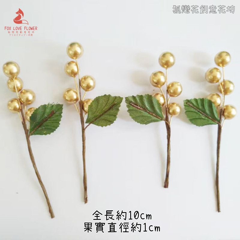 迷你帶葉金果串(2枝)