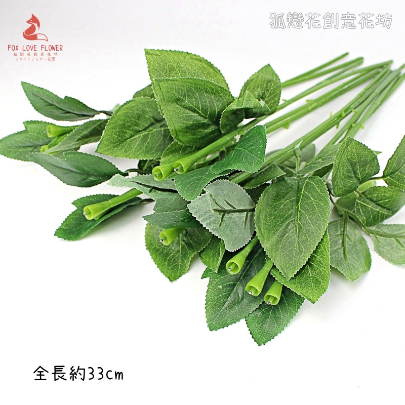 30cm帶葉花桿(5枝)