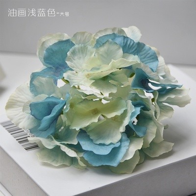 (27片)油畫淺藍