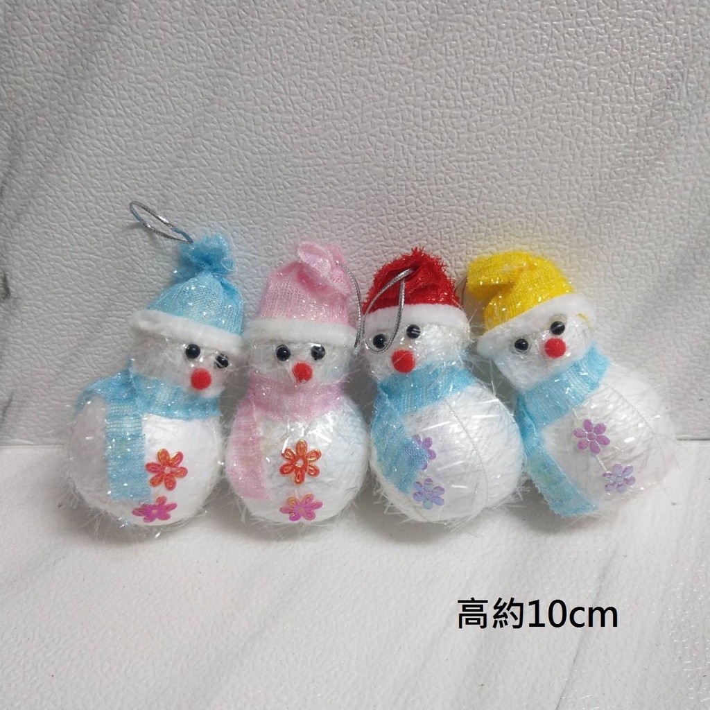10cm保麗龍雪人❰顏色隨機❱