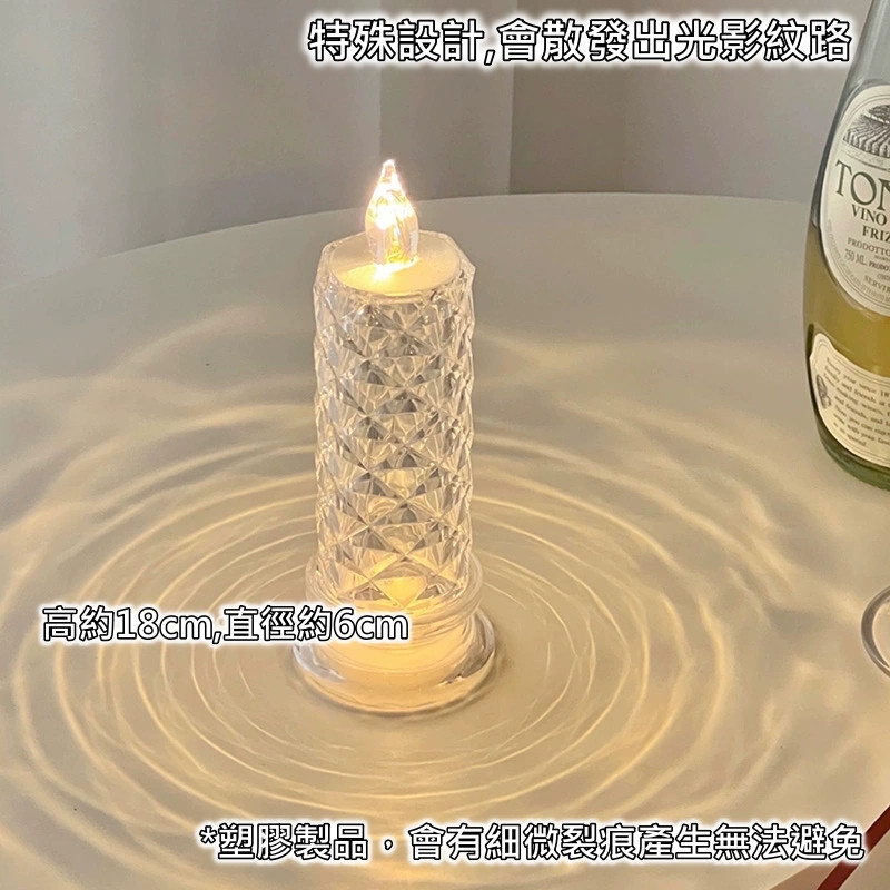 蠟燭光影造型燈