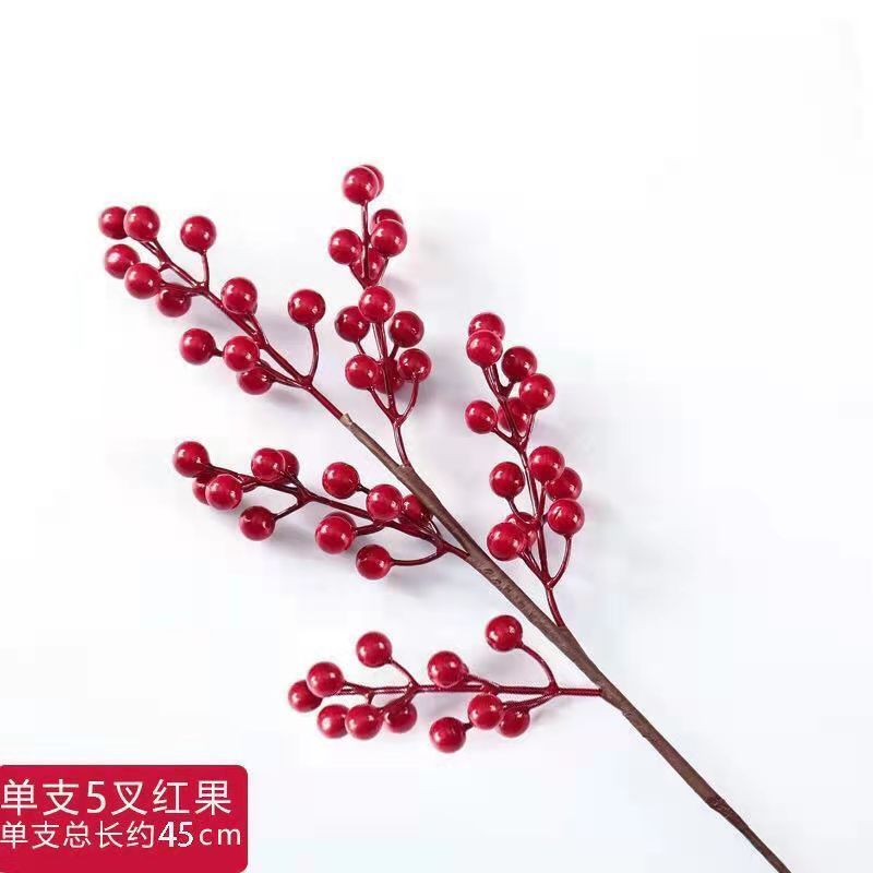 (5叉)無葉冬青果(迷你款),價錢為1枝的價格