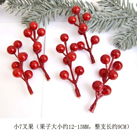 (無桿)7頭小紅果串(2枝)