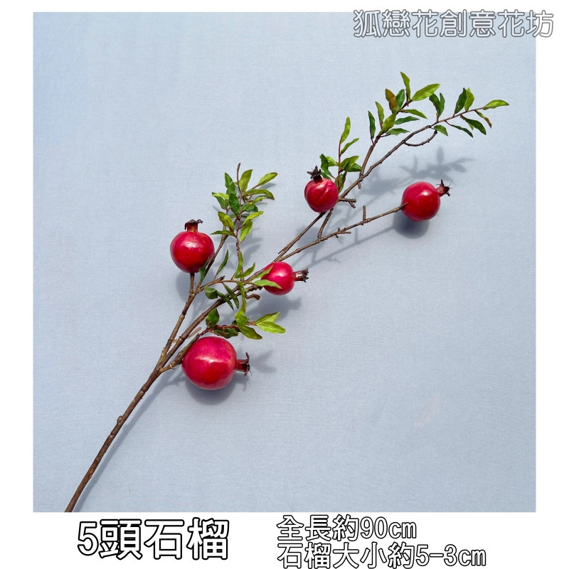 五果石榴(紅色)