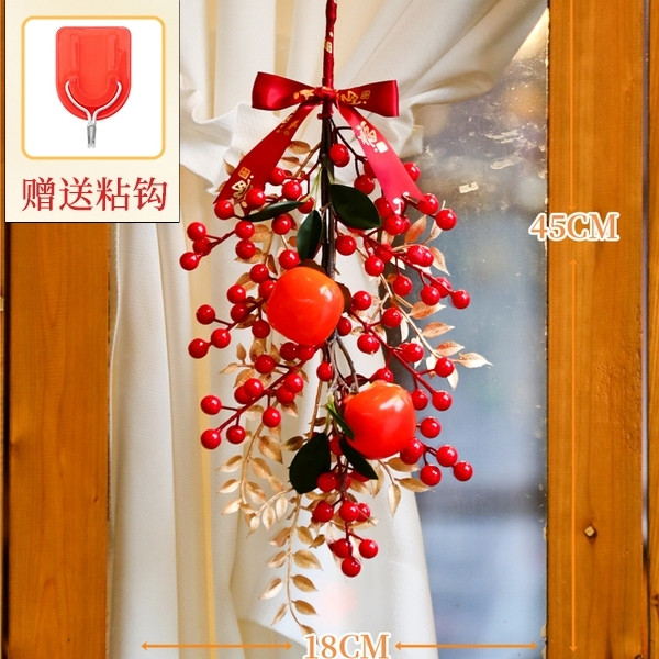 柿子紅果樹掛飾❰萬柿勝意❱