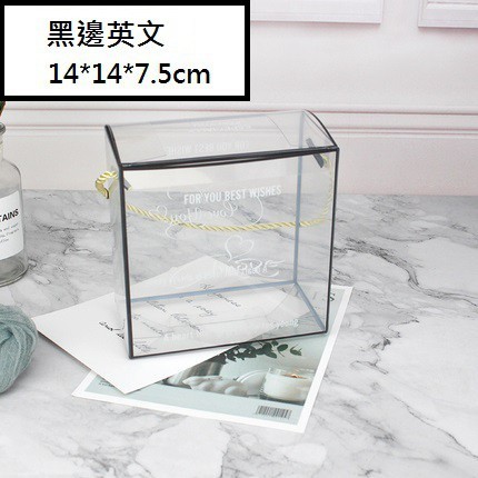 黑邊英文,提繩顏色隨機.若未備註皆為1個的價格