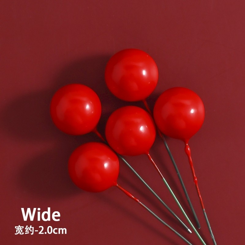2cm紅果(5顆),數量請以選項為主