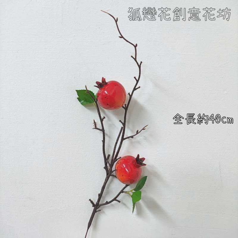 兩果帶葉小石榴(橘紅)