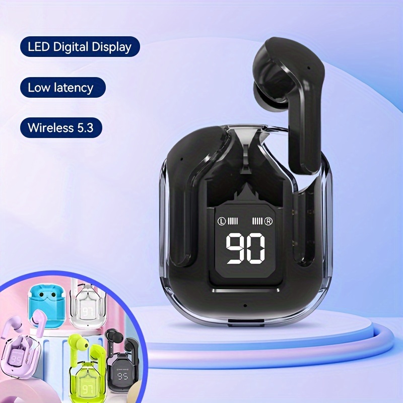 wireless earphone TWS 5.3 touch stereo wireless Bluetooth headset earbuds in-ear bass sports waterproof earphones built-in microphone Bluetooth earbuds