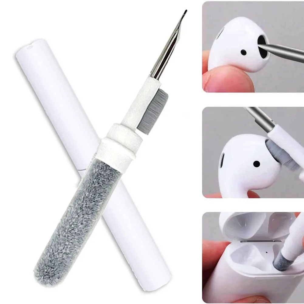 New For Pro 3 2 1 Earbuds Cleaner Kit Cleaning Pen Brush Bluetooth Earphones Case Headset Keyboard Phone Cleaning Tools