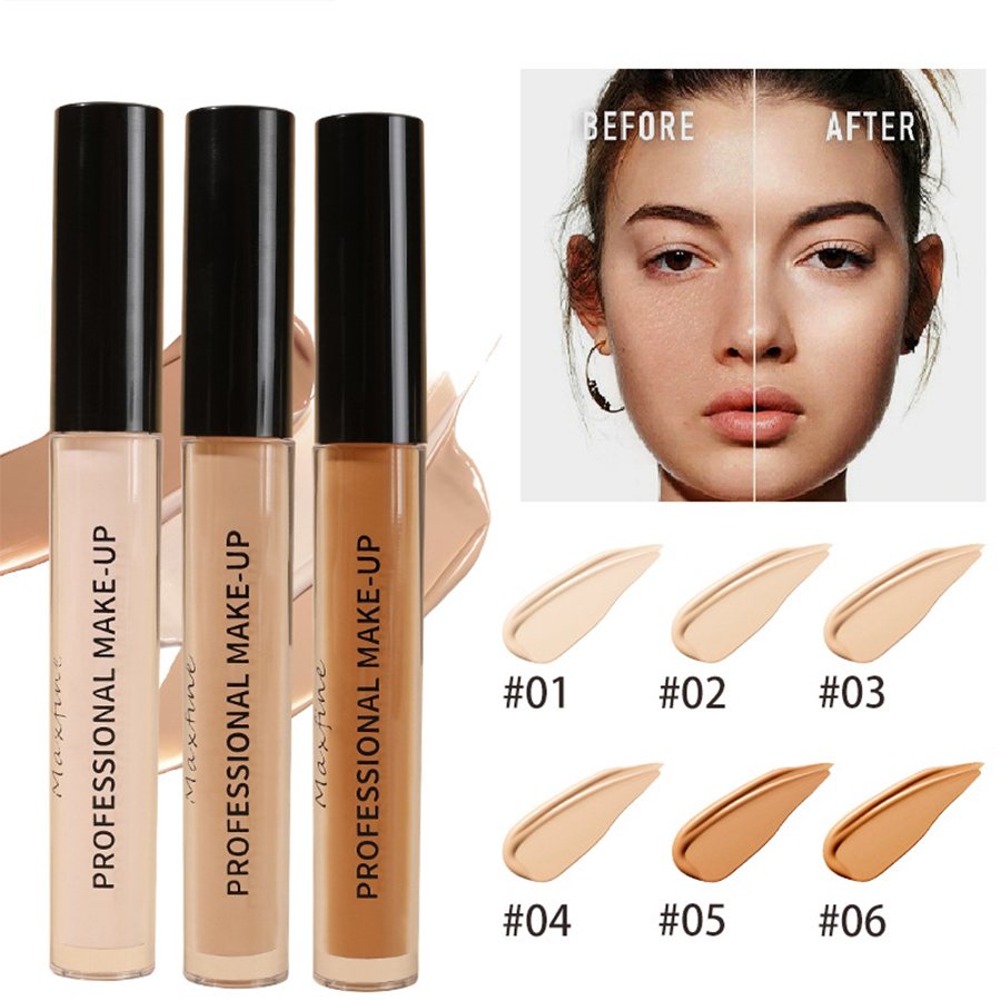 High Coverage Nude Matte Liquid Concealer Long Lasting Waterproof Hydrating Concealer