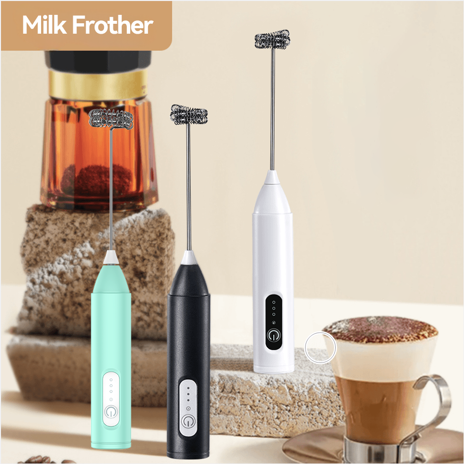 Milk Frother Handheld Rechargeable Coffee Frother - Frother Wand