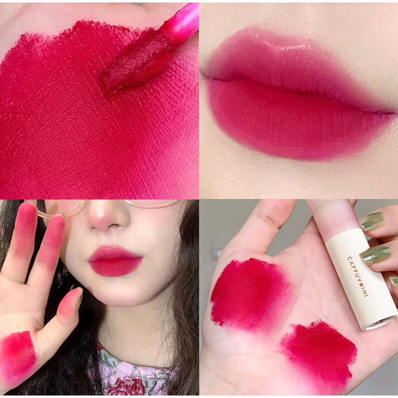 Velvet Lip Glaze 8 Colors Matte High Color Waterproof Lipstick