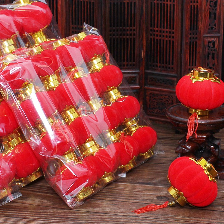 台灣現貨【新年吉祥掛飾】仿真糖葫蘆 中國結流蘇 福袋福桶 燈籠金幣 玄關佈置拍照 新年佈置 裝飾掛飾 玄關裝飾
