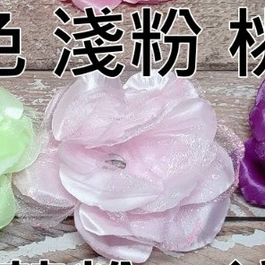 玫瑰花頭❰淺粉❱,價錢為一個/組的價格，花頭價格不含球殼