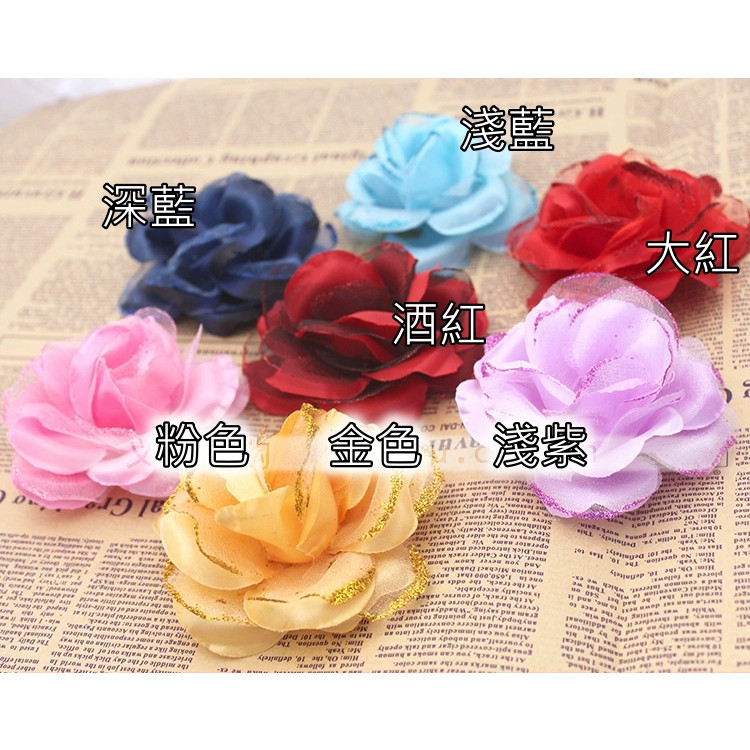 台灣現貨【金莎玫瑰花頭】立體玫瑰花套 搭配球殼花托做巧克力花束 花藝手作課程禮盒裝飾(依選項/賣場規格為準) 花藝材料 