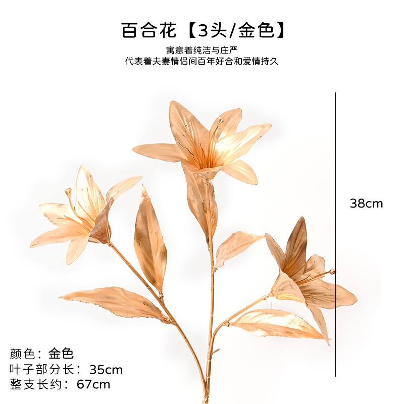 (金漆)三頭百合,🦊~賣場商品眾多，歡迎參觀選購~🦊