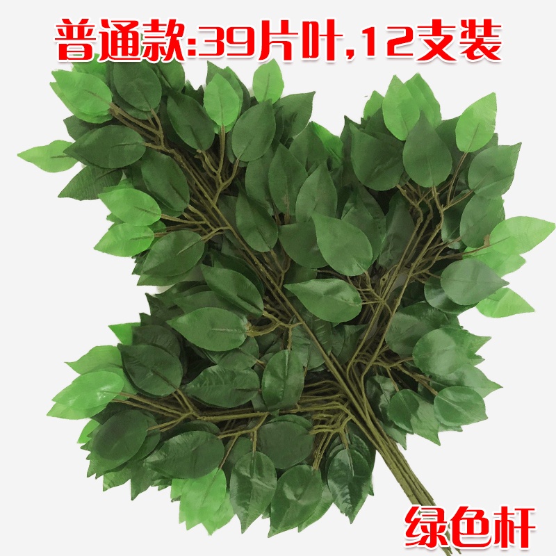 (綠桿)榕樹葉1把(12枝),🦊~賣場商品眾多，歡迎參觀選購~🦊