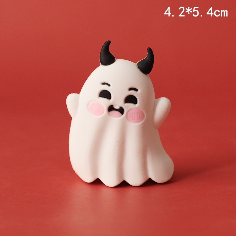 萬聖節_軟質小擺件❰惡魔角幽靈❱(1個),🦊~賣場商品眾多，歡迎參觀選購~🦊