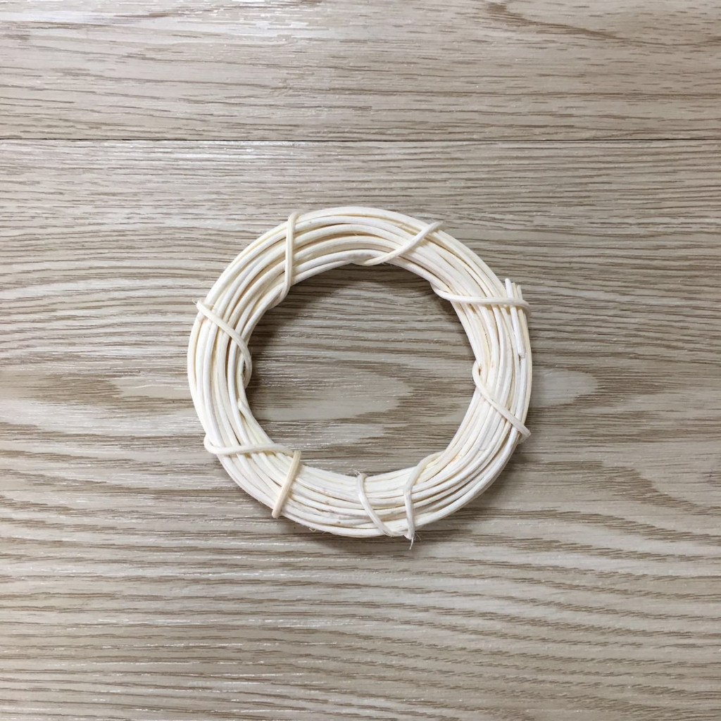 (白色)○圓形藤圈12cm(附贈麻繩),🦊~賣場商品眾多，歡迎參觀選購~🦊