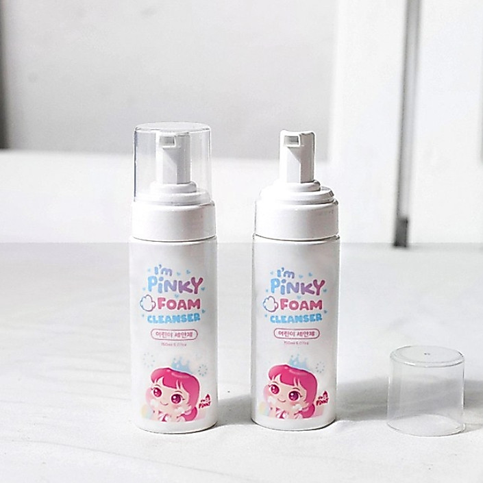 韓國 PINKY 兒童專用泡沫潔顏慕斯 150mL