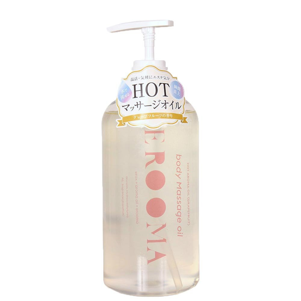 日本EXE EROOMA 熱感型按摩油 無香料按摩油 1000ml 1L