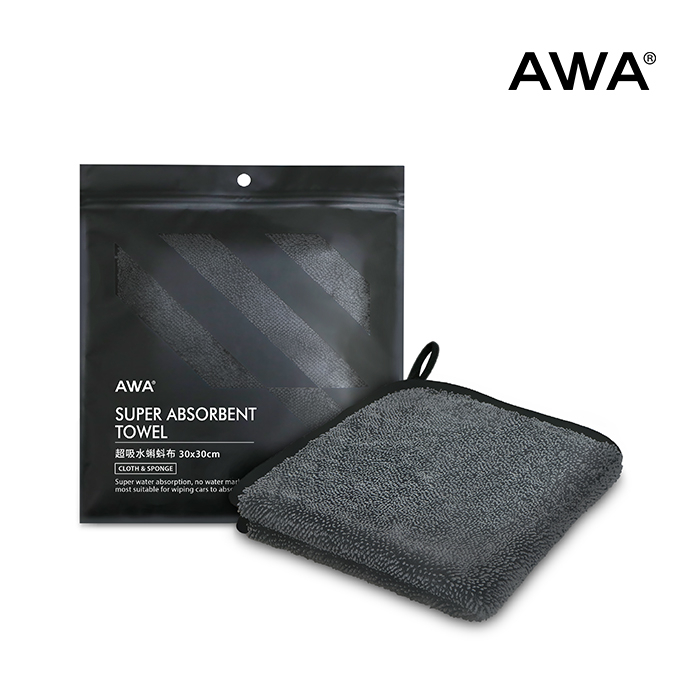 【AWA車蠟職人】A206 超吸水蝌蚪布 超細纖維布/超吸水/吸水布/魔布/擦車布/擦車巾