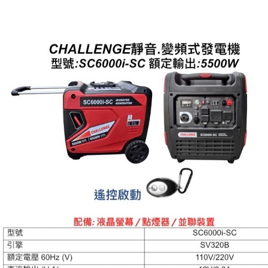 ELEMAX本田台灣經銷旗下品牌MAX POILT變頻發電機SM5500IS電啟動110V四行程停電露營擺攤工程 商品圖片 3