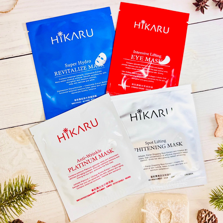 【快速出貨】★HIKARU★喜凱露面膜 美白透亮 超涵水 保濕 面膜 ︱繁華中西藥局︱