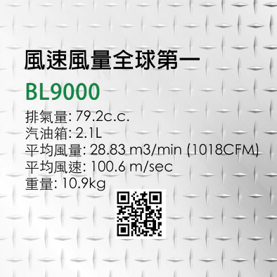 日本丸山MARUYAMA BL9000二行程引擎式吹葉機 吹風機 商品圖片 3