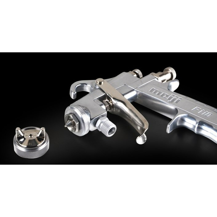 萬華現貨meiji明治F110氣動噴槍 日本製造 高霧化 附鎖牙有腳料杯 商品圖片 3