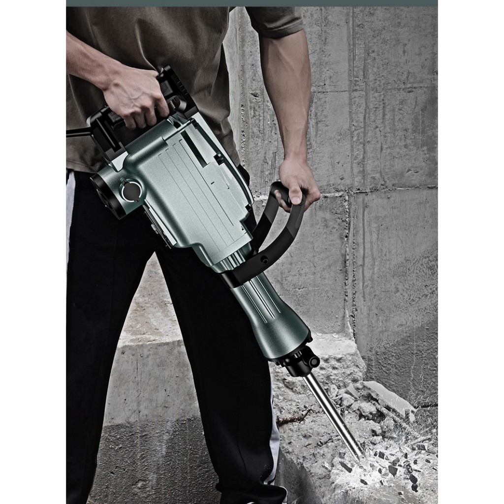 贈尖鑿扁鑿PH-65A型強力電動鑿 六角電鎚 電動鎚  破碎機 電動鎚 鑿尾 電動錘 通用PH-65型零件 商品圖片 4