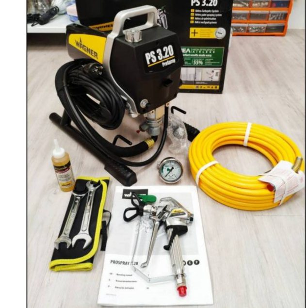 -華格納WAGNER PS 3.20 噴漆機 電動高壓無氣噴塗機 乳膠漆噴漆機 非全鋒GRACO 商品圖片 2