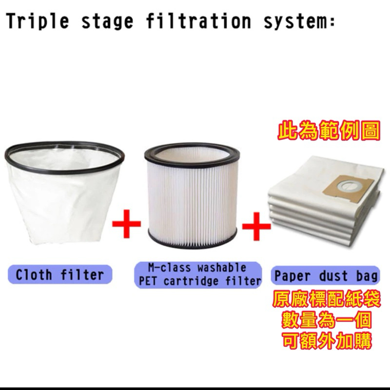 美國馬達KOLAI格萊連動式VC-250T 6加侖乾濕兩用全功能吸塵器 (連動式吸塵器) 商品圖片 6