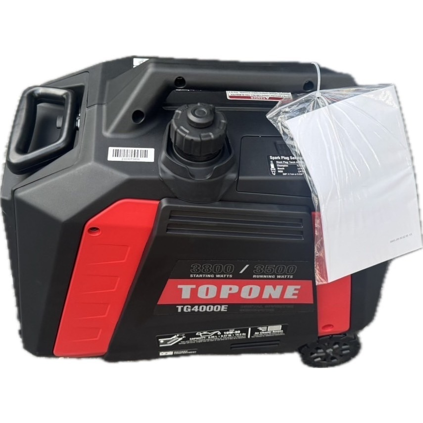 BOSS台灣經銷旗下品牌TOPONE變頻發電機TG4000E電啟動110V四行程停電露營擺攤工程 商品圖片 2