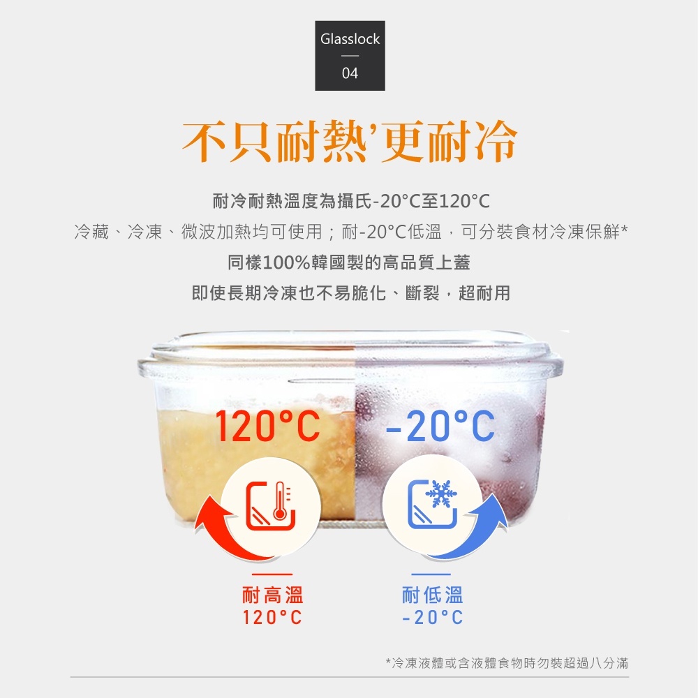 樂寶媽 GlassLock 強化玻璃保鮮盒 400ml(長方形) 保鮮盒 鎖鮮盒 玻璃盒 玻璃碗 密封盒 便當盒