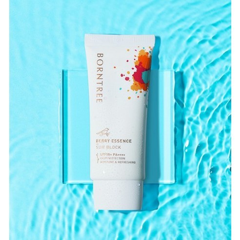 BORNTREE 莓果精華安瓶防曬乳 SPF50+ PA++++（單瓶/兩入組）50mL
