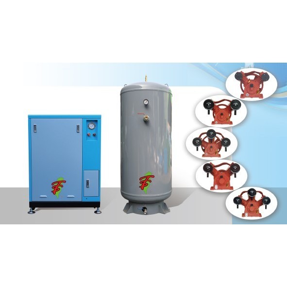台灣製FL拓盛 VA65 VA80單相三相2HP 3HP高品質超靜音箱型空壓機 商品圖片 3